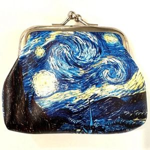 Starry Night PU Leather coin purse
